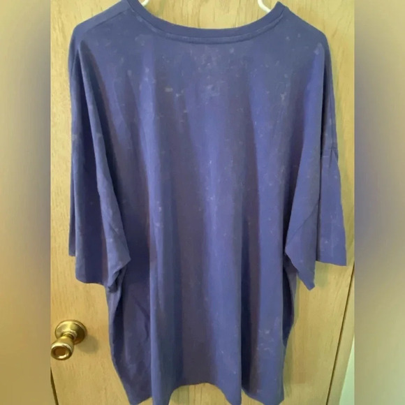 Nickelodeon SPONGEBOB SQUARE PANTS Stay Weird Psychedelic Neon Purple T-shirt 2X - Picture 4 of 8